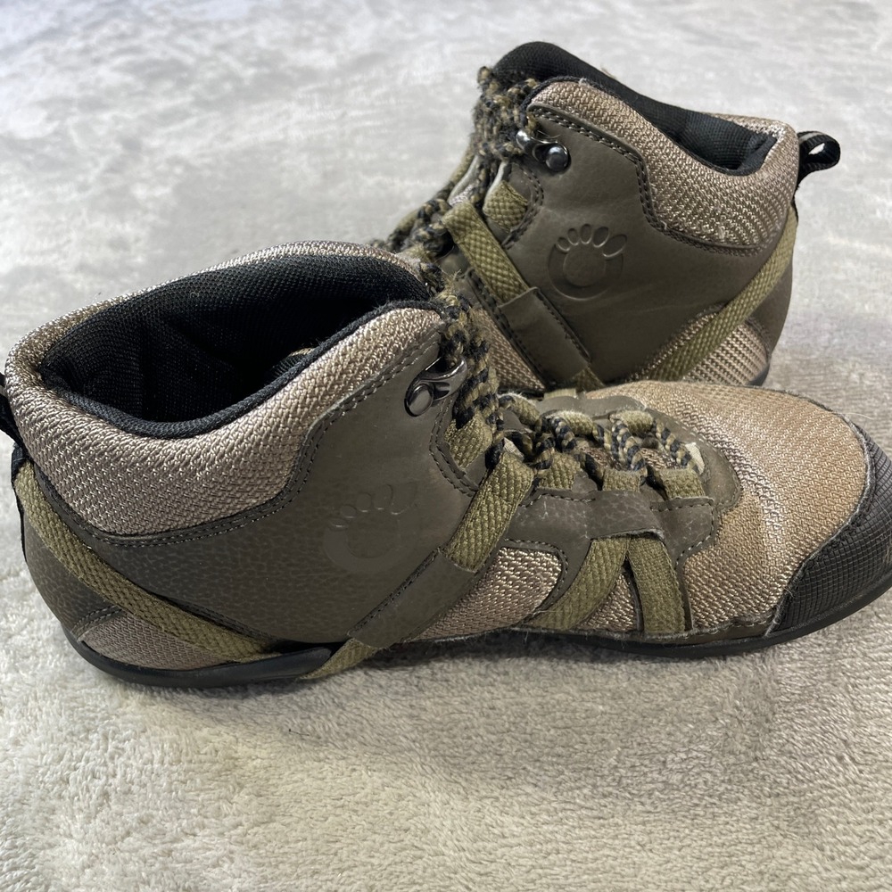 Xero Shoes Daylite Hiker Mens 6.5 Brown Green Minimalist Barefoot Boots Hiking - Picture 9 of 11